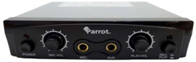 소형/미니 음성반복기/멘트반복기 차량용앰프 노점/장사/홍보 PARROT-1000/앵무-1000