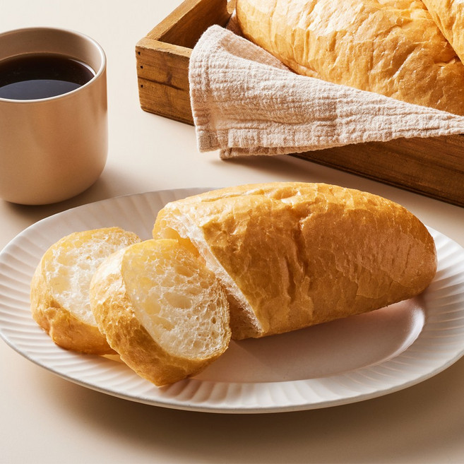 [갓성비] 당일구운 빵 베트남 반미 바게트 샌드위치용, 90g, 12개