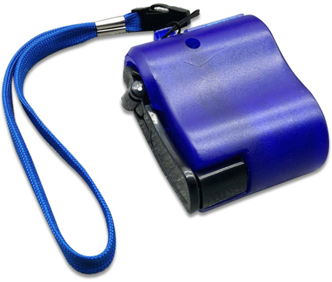 자가발전충전기 USB 캠핑 등산, 블랙, 1개