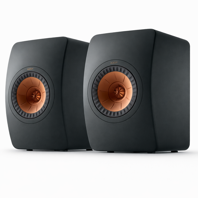 KEF 書架式喇叭, 1套, LS50 META 碳黑
