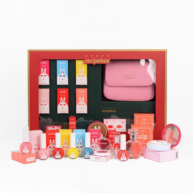 레시피박스 어린이 화장품 선물세트 프리미엄 패키지, 1개