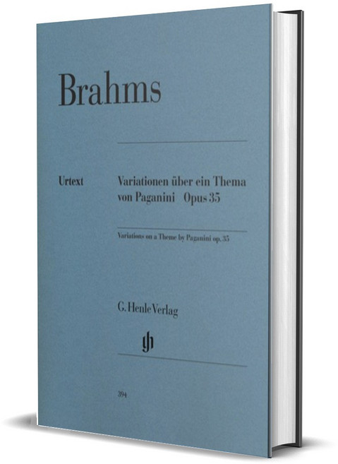 Brahms - Paganini Variations op. 35 브람스 - 파가니니의 주제에 의한 변주곡 Henle 헨레