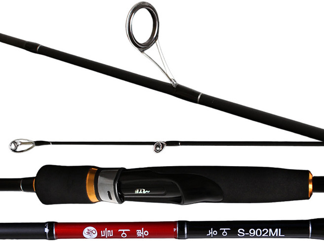 들어뽕의 지존 농어 우럭 광어 루어낚시대 S-902ML