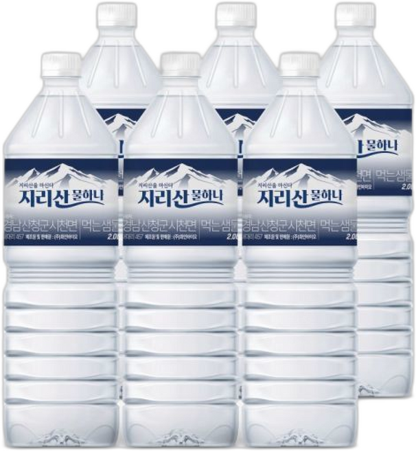 생수 지리산 물하나 24, 2L, 1세트
