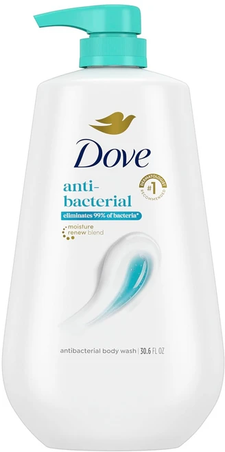 도브 Dove 안티박테리얼 펌프형 바디워시 - 쿠팡
