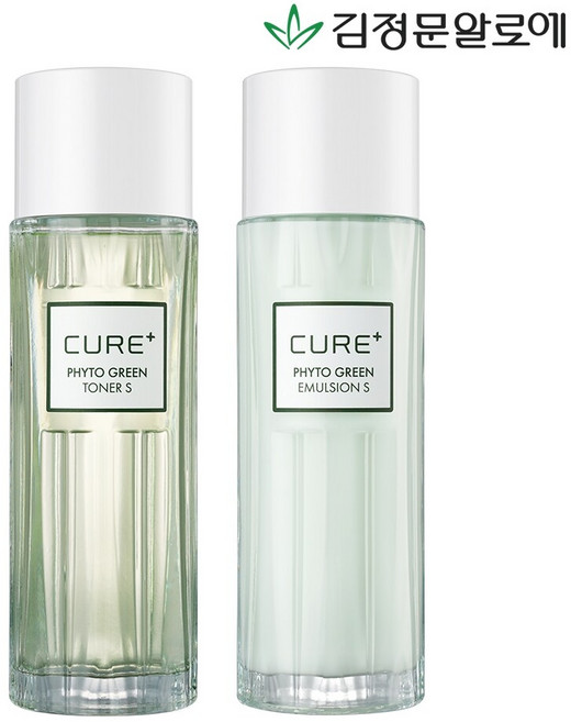 [김정문알로에] 큐어 피토그린 토너+에멀젼, 1세트