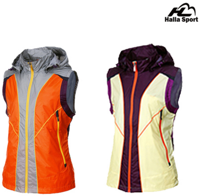 HALLA SPORT 여성멀터드베스트