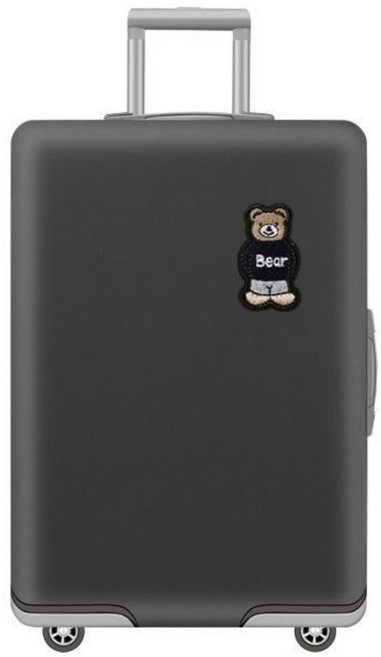 호미존 고탄력 방수 캐리어 커버 귀여운 캐릭터 동물 캐리어 보호 가방 여행용 20 24 26 28 30 32 인치