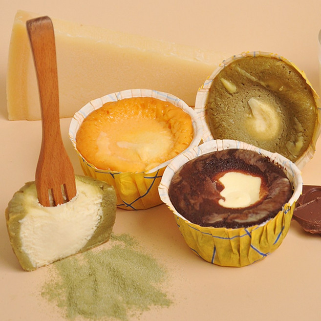 크림치즈머핀 초코/황치즈/말차 6개입 개별포장/당일생산발송, 더티초코 6개입, 단품없음, 85g