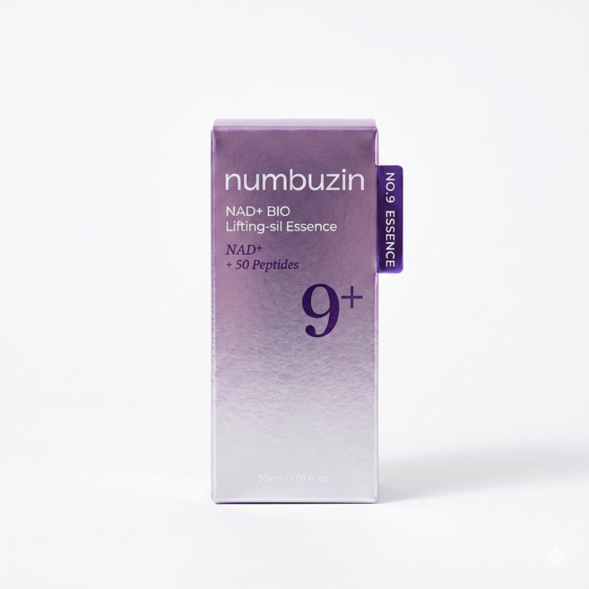 넘버즈인 9번 NAD BIO 리프팅 에센스 30ml 주름개선 탄력 고농축 세럼, 1개