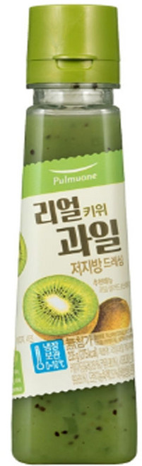 (냉장)[풀무원]리얼과일 키위 저지방드레싱, 12개, 235g