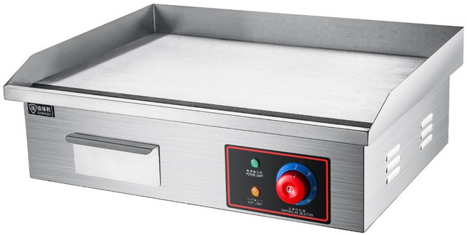 전기철판 업소용 오징어 철판구이 구이 포장마차 그릴, (3KW) 철판 54x30CM 두께 8MM, 1개