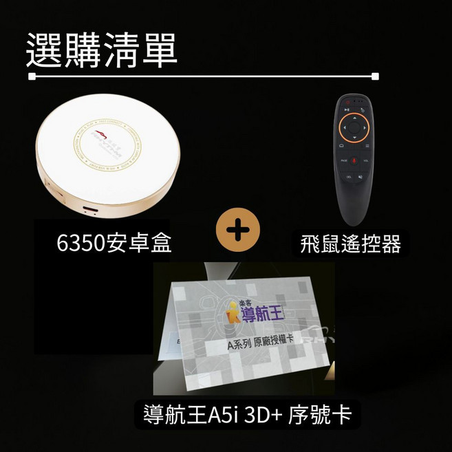 路瑞寶 6350 車用安卓盒 HDMI CarPlay 旗艦款, 1個, 單主機+遙控+導航王, N/A