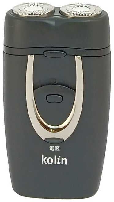 歌林雙刀頭電鬍刀 KSH-DLR400 USB充電, 黑色