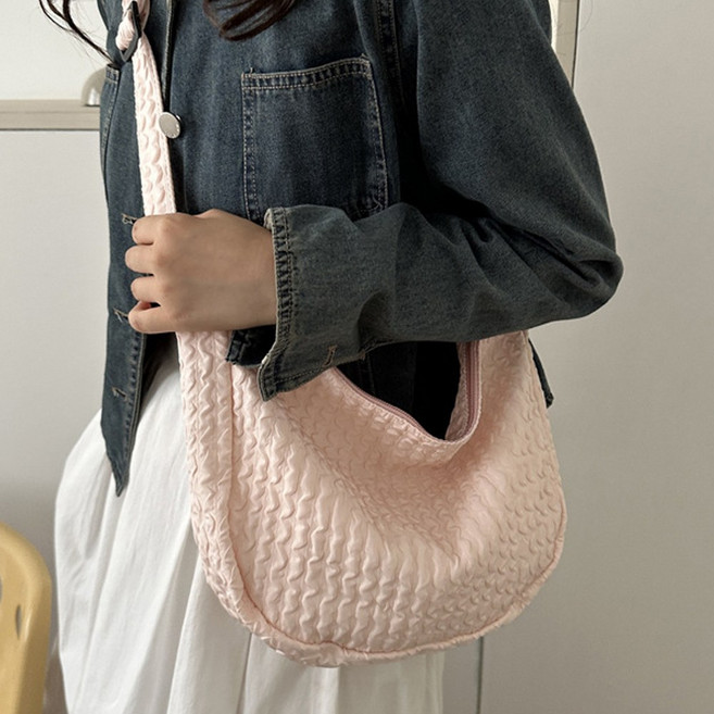 도도몰 여성 데일리 무지 가벼운 숄더 에코백