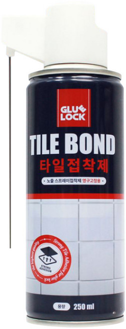 글루락 타일본드 스프레이 접착제, 1개, 250ml