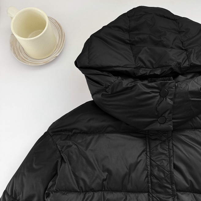 蓬鬆連帽羽絨棉外套 麵包服 鋪棉短版厚外套