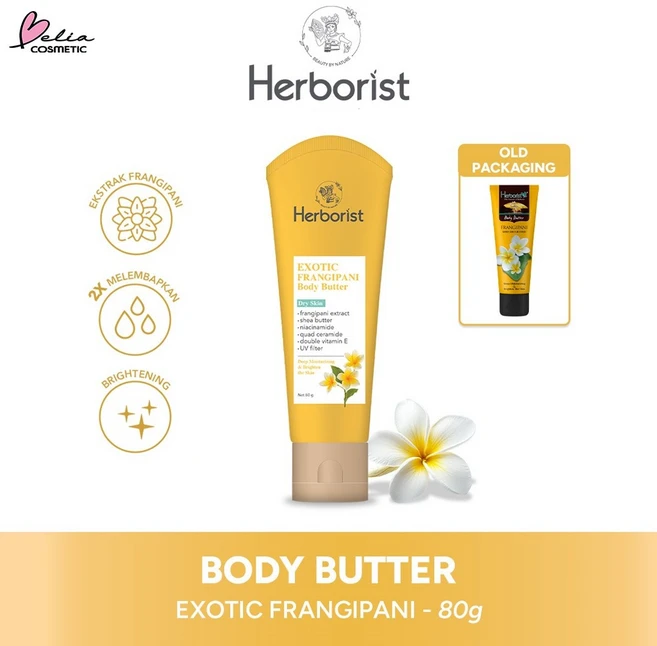 Herborist 바디 버터 프랜지파니 80gr (2피스) - 쿠팡