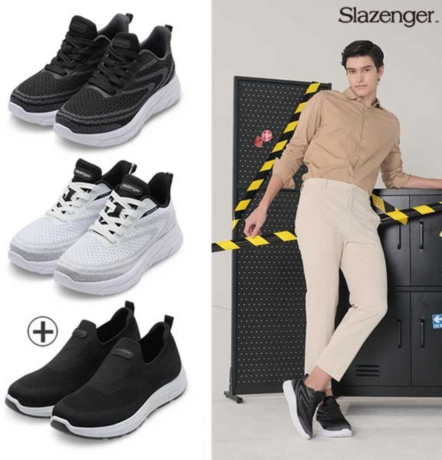 슬레진저 [슬레진저] 남성 워킹화1종+슬립온1종(2종)세트