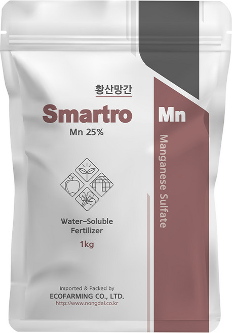 스마트로 Mn 황산망간 1kg 수용성망간 37%, 1개