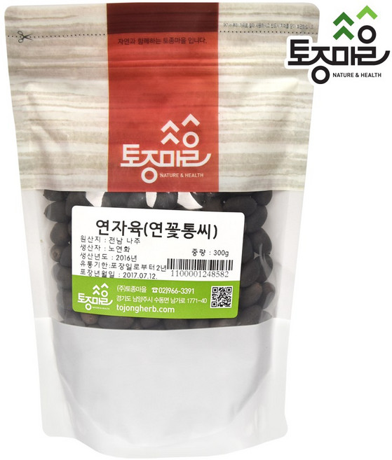 [토종마을] 국산 연자육(연꽃씨통씨) 300g 연꽃, 1개
