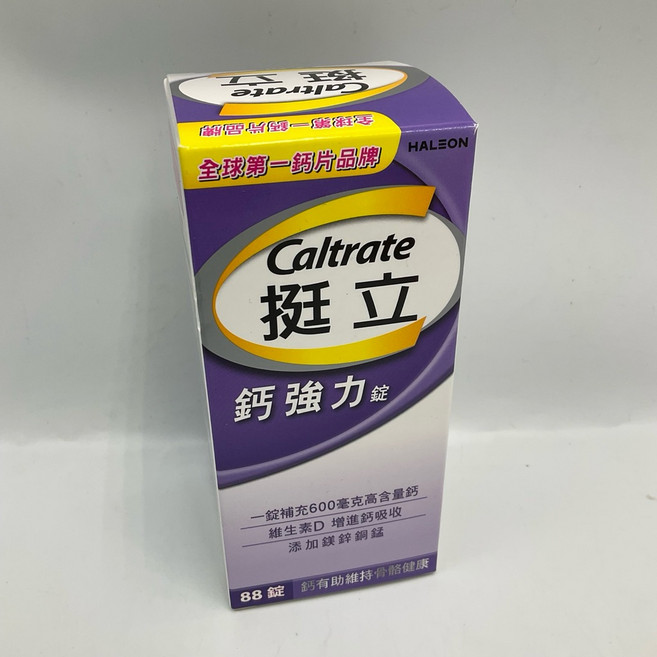 Caltrate 挺立 鈣強力錠, 1個, 88顆