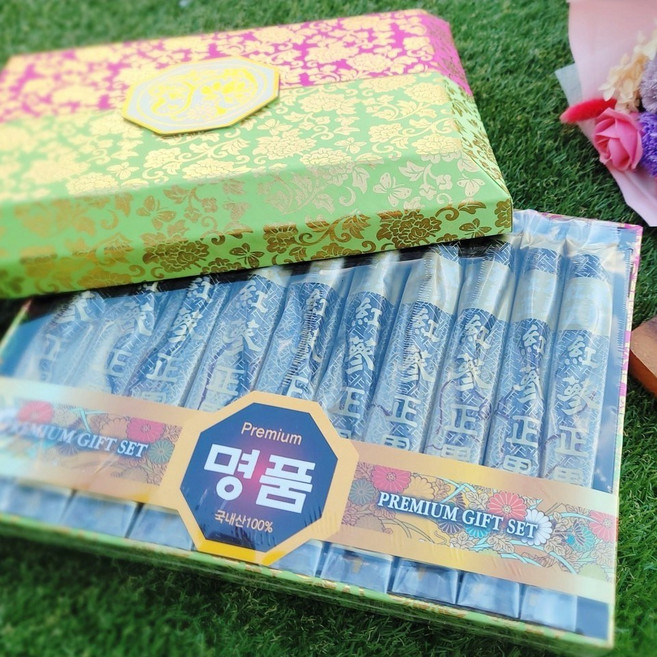 고려 홍삼정과 6년근 풍기 금산인삼 진과 명품 선물세트 300g, 30g, 10개