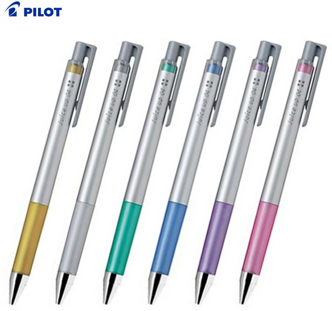 [조한스토어] 파이롯트 쥬스업 젤잉크펜 파스텔/메탈릭 컬러 0.4mm 볼펜 JUICE UP, 메탈릭: 바이올렛