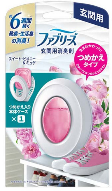 febreze 風倍清 玄關用除臭劑 甜蜜牡丹 & 鈴蘭, 1個, 7ml