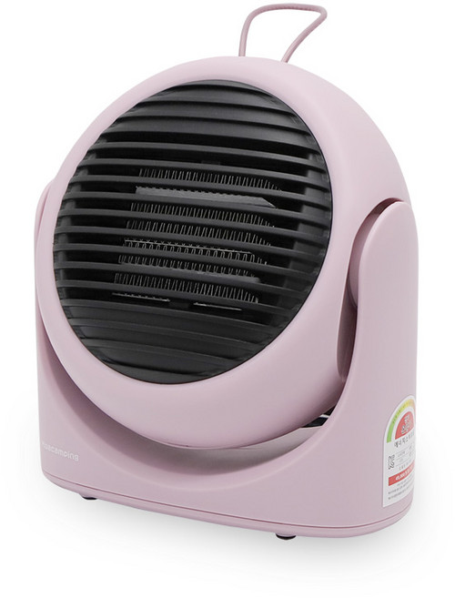 툴콘 팬히터 미니 온풍기 차박 등산 캠핑히터 PTC히터 300W 저전력, 보라