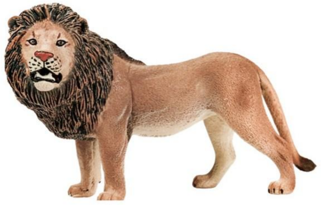 반디토이 숫사자 피규어 사자모형 동물피규어 / 재고보유 당일발송, 1개