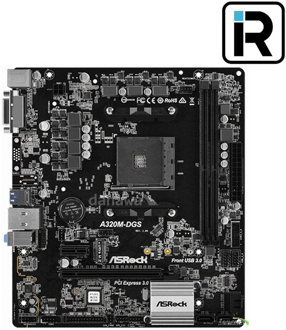 A320M-DGS AMD 라이젠 AM4 DDR4 애즈락 메인보드