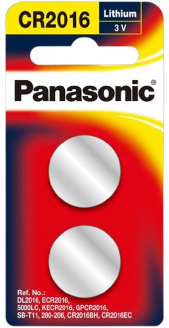 Panasonic國際牌松下鈕扣電池 鋰電池 持久耐用電力, 1個, CR2016