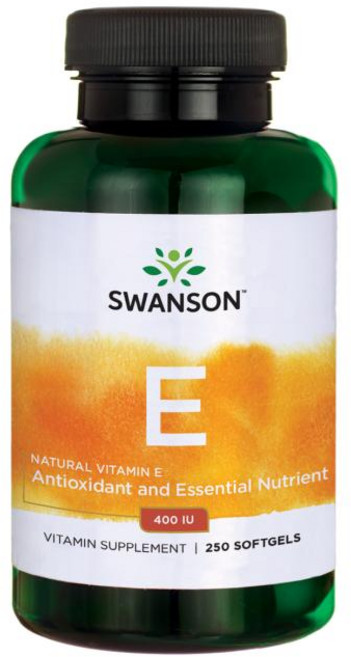 Swanson 斯旺森 維生素E軟膠囊 400IU, 250顆, 1罐