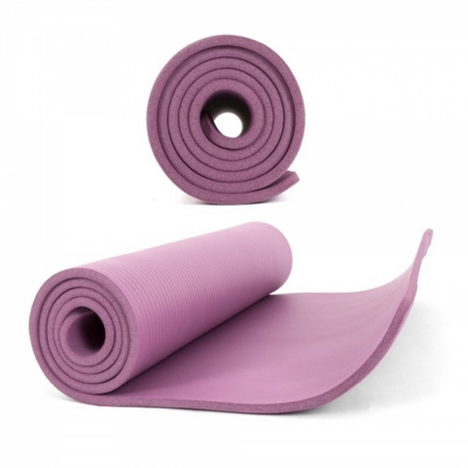 아이워너 두꺼운요가 홈트 매트(10mm) 층간소음운동 홈트레이닝 필라테스 헬스장 운동용, 오키드 퍼플, 1개
