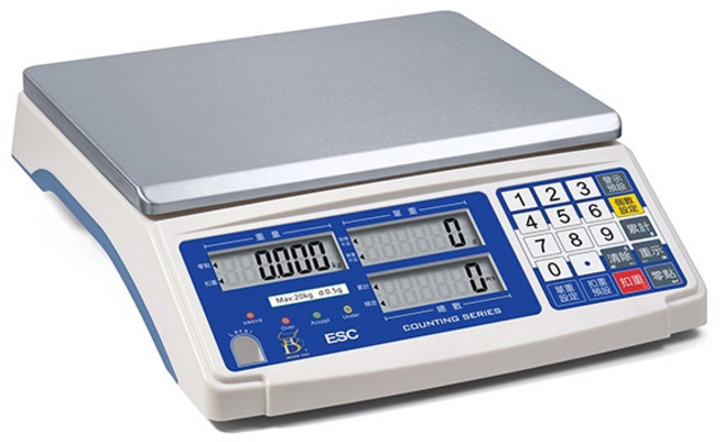 ESC 工業用計數秤 電子秤 磅秤, 2000g x 0.05g, 2000g