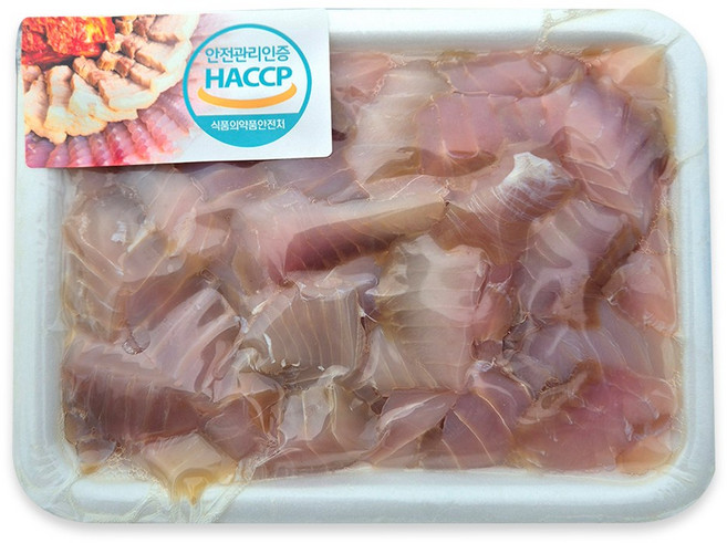 [나주수산] 더일품홍어 몸살500g 북해도산 중간삭힘, 1개, 500g