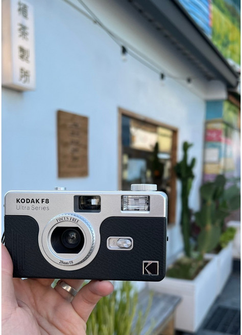 柯達 KODAK F8 全格相機 底片相機 可換底片 傻瓜相機 含發票, 經典黑, 1個