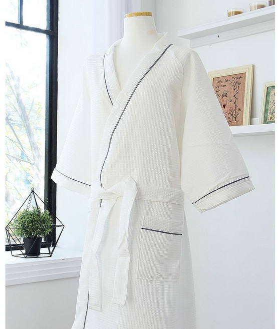 업소용 가운 와플 100%국내산, 1개, 와플 하얀색