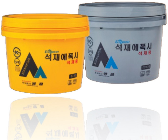 쌍곰 석재에폭시 세트 1조 석재용 2액형, 8kg(주제4kg+경화제4kg), 1세트