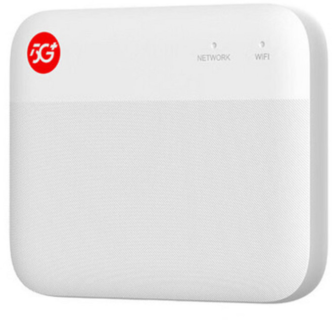 ZTE 中興 F50 5G 隨身WiFi，輕巧便攜，USB Type-C連接，支援SD卡擴展，最多10設備連接, 1個
