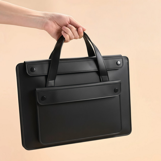 융풍 서류가방 남자 사무용 가죽 서류가방 노트북 가방 남자 토트백 여성 서류가방