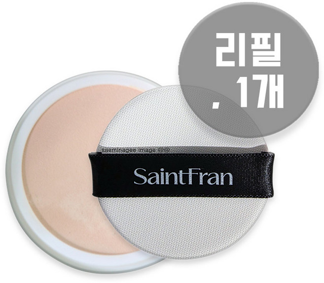 5위 - 세인트프랑 더마 스킨 에끌라 틴트 쿨링 쿠션 팩트 12g 리필, 1개