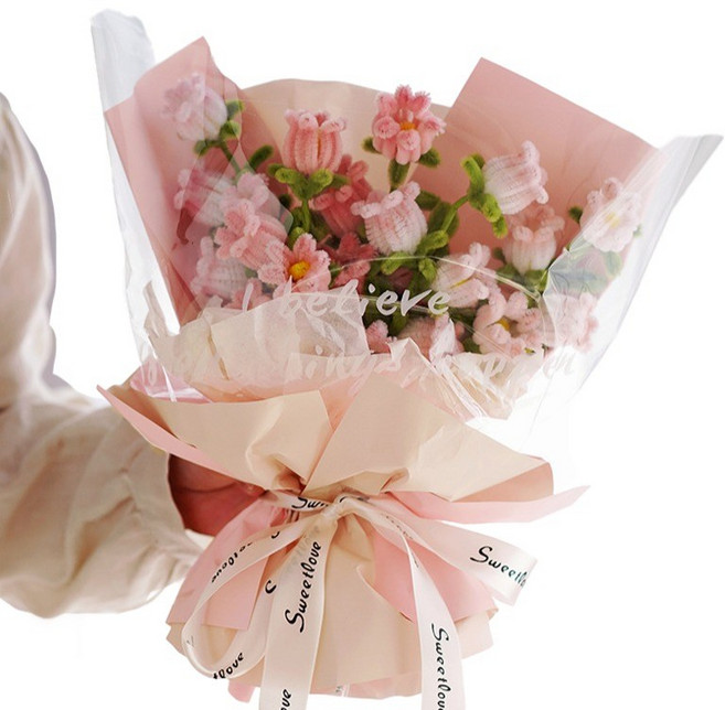 에버리즈 DIY 모루 꽃다발 만들기 세트, 1세트, 08. 캄파눌라