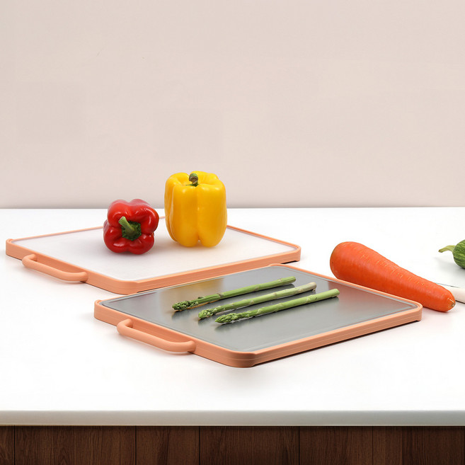 티니블랑 조이필 프리미엄 304 스텐 양면도마, 피치, 1개