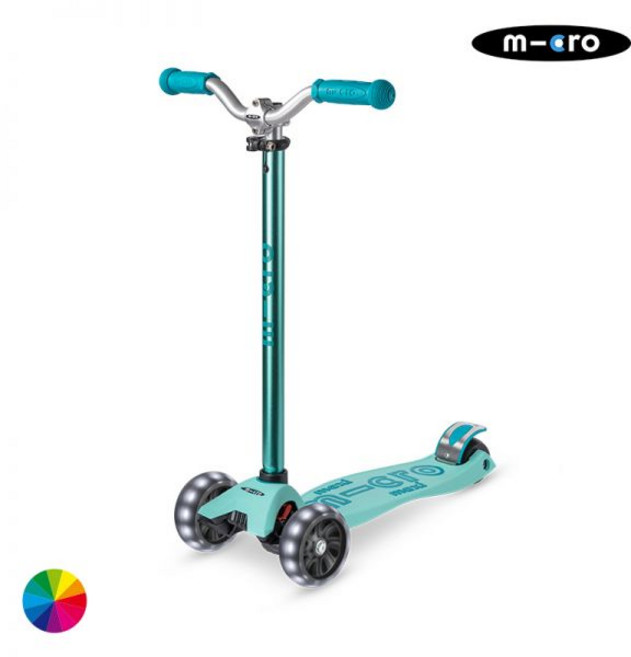 마이크로킥보드_맥시T 프로 디럭스 LED 블루, 단품, 1개