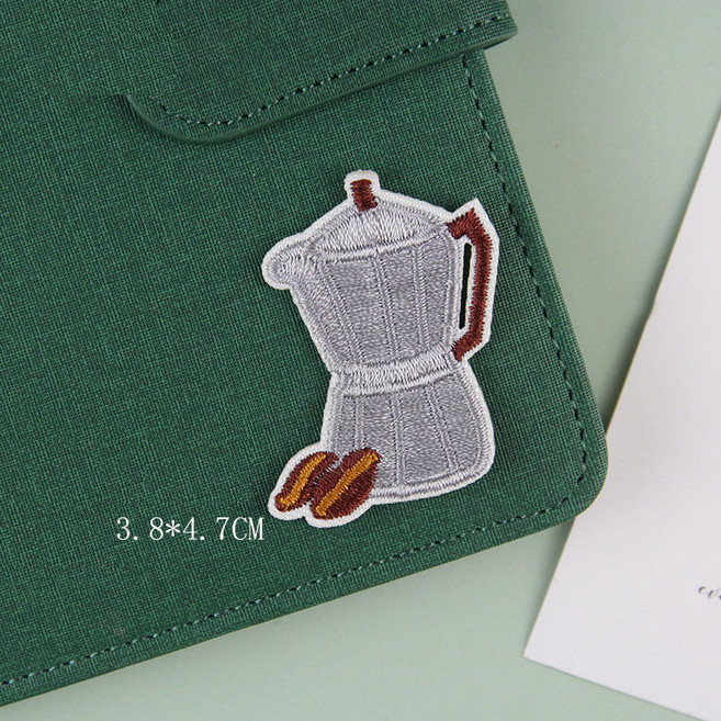 포카포트 원두 그라인더 라떼아트 커피 와펜 3종