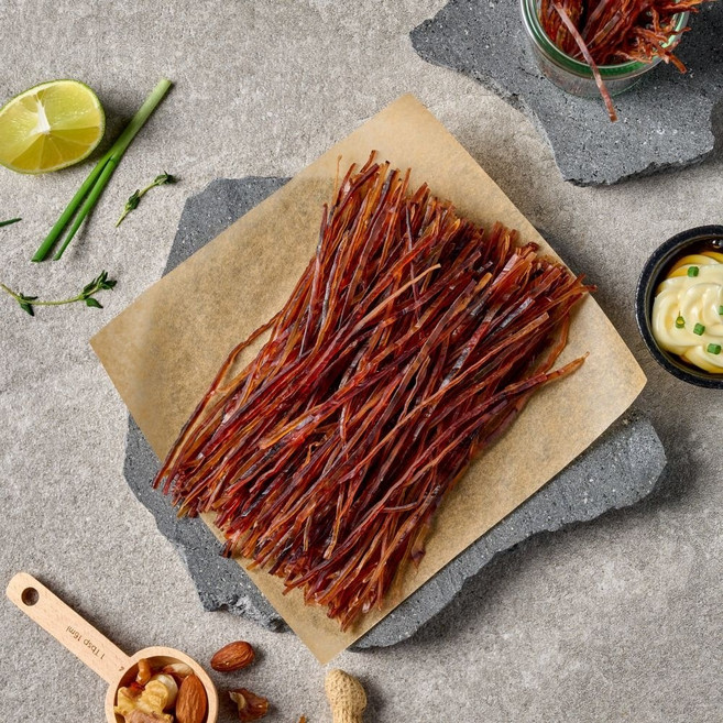 오징어귀채 200g x 2봉 슬라이스 쫄쫄이 이카소멘 오징어소면 오징어실채