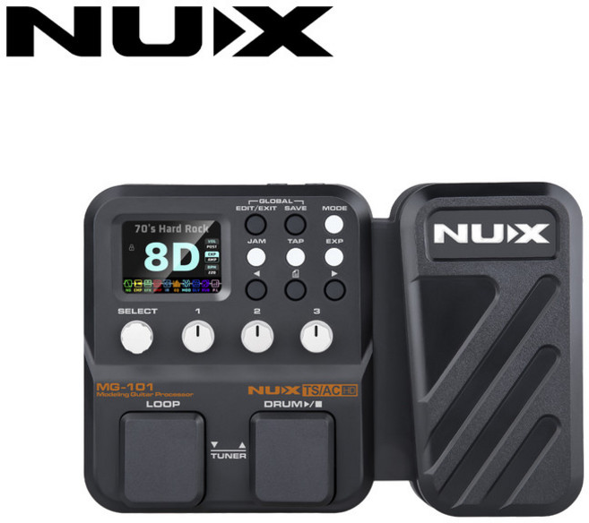 NUX 뉴엑스 MG-101 기타 멀티 이펙터, 1개