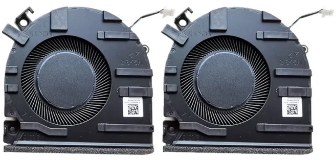 호환 HP Victus 15-FA FB 15-fa0031dx 게임용 노트북 N13304-001 DFS5K22B용 교체용 CPU 냉각 팬 056737, 01 Two fan